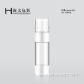 Plastic White Silver Vaccum Transparent Airless Pump Bottle